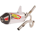 T-6 Exhaust System - Stainless Steel/Carbon Fiber - KLX 140- 1820-2182