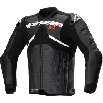 Alpinestars Atem v5 Leather Jacket - Black/White - 3106524-12-54