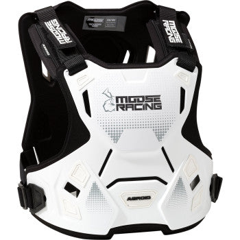 Moose Offroad Youth Agroid™ Chest Guard - White