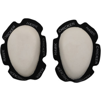 Chicken Hawk Racing Knee Sliders - White - 2704-0140