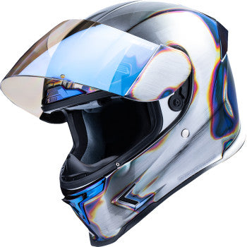ICON Airframe Pro Reentry Motorcycle Helmet - Silver