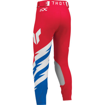 Thor Youth Launchmode Shockie Pants - Red/Blue