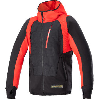 Alpinestars MSE Hybrid Hooded Jacket - Black/Red - 4201824-1463