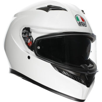 AGV K3 Mono Motorcycle Helmet - White - 0101-18055