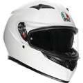 AGV K3 Mono Motorcycle Helmet - White - 0101-18055