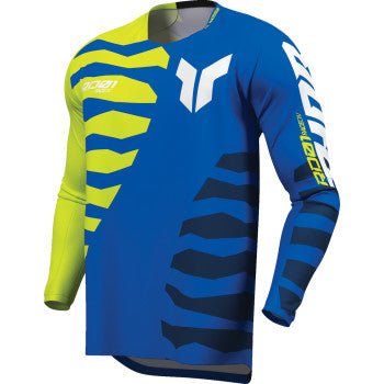 Thor Launchmode Shredder Jersey - Blue/Acid