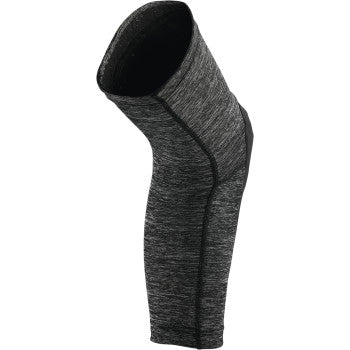 100% Teratec Knee Guards - Heather Gray/Black - 70003-00005