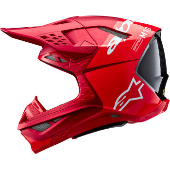 Alpinestars Supertech M10 Flood MIPS Motorcycle Helmet - Red Fluo/Red - 0110-8591
