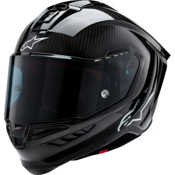 Alpinestars Supertech R10 Solid Motorcycle Helmet - Carbon Black - 0101-17035