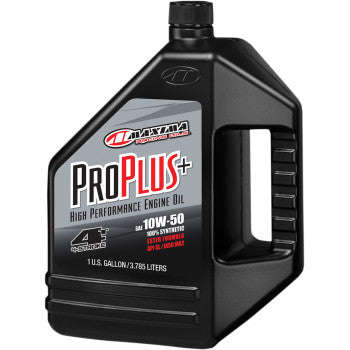 Maxima Racing Oil Pro Plus+ 4T Oil - 10W-50 - 1 U.S. gal. - 30-199128