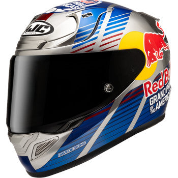 HJC RPHA 12N Red Bull Austin GP II Motorcycle Helmet - 0101-20053