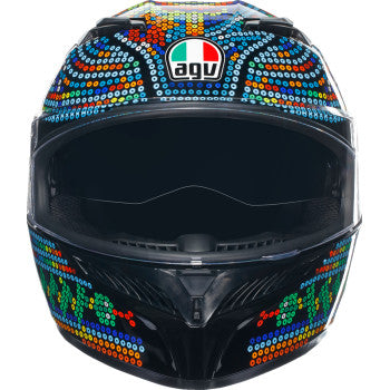AGV K3 Rossi Winter Test 2018 Helmet – Small – 0101-15463 / 2118381004001SK3