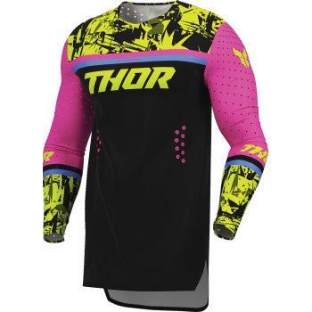 Thor Sportmode Punk'd Jersey - Black/Fuchsia