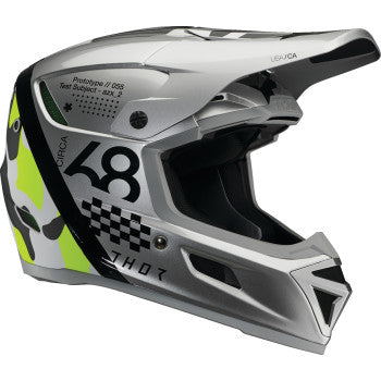 Thor Reflex Sport Riot MIPS Motorcycle Helmet - Gray/Acid - 0110-8770