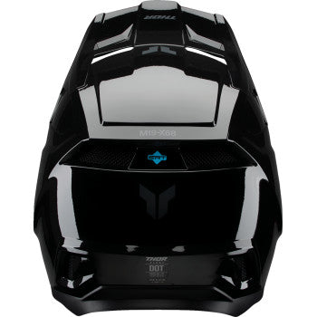 Thor Youth Fleet Helmet - Blackout - Gloss Black
