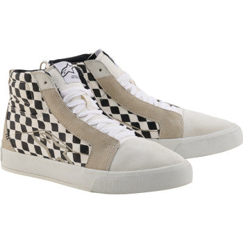 Alpinestars Ride-63 Canvas Shoes - White/Black/Chess - 2540726-2081