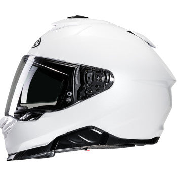 HJC i71 Solid Motorcycle Helmet - White - 0101-19862