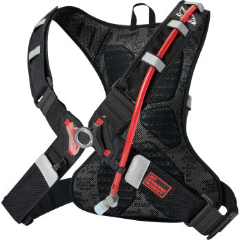 Uswe Moto Hydration Pack - 4L - Black/Gray - 204059001