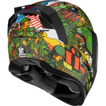 ICON Airflite GP23 Motorcycle Helmet - Green