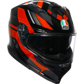 AGV K7 Taurax Motorcycle Helmet - Black/Red