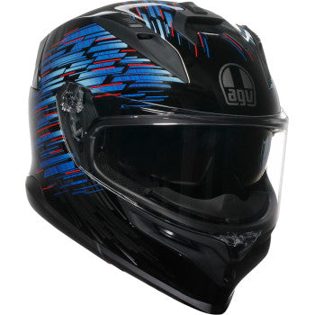 AGV K7 Genisys Motorcycle Helmet - Black/Blue/Gray