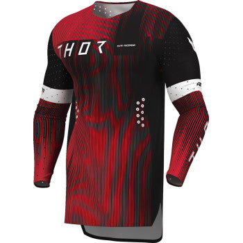 Thor Sportmode Vanish Jersey - Black/Red