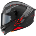 Alpinestars Supertech R7 A-Core 22.06 Motorcycle Helmet - Matte Black/Gray/Red - 0101-19036