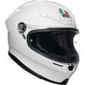 AGV K6 S Motorcycle Helmet - White - 0101-18659