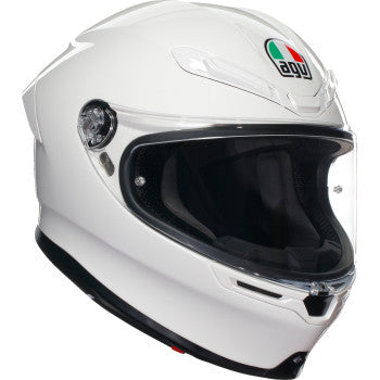 AGV K6 S Motorcycle Helmet - White - 0101-18659