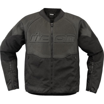 Icon Overlord3™ Leather Jacket - Black