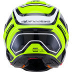 Alpinestars Supertech R7 Zeal 22.06 Motorcycle Helmet - Gloss Yellow Fluo/Black/White - 0101-19024