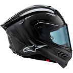 Alpinestars Supertech R10 Solid Motorcycle Helmet - Carbon Black - 0101-17035