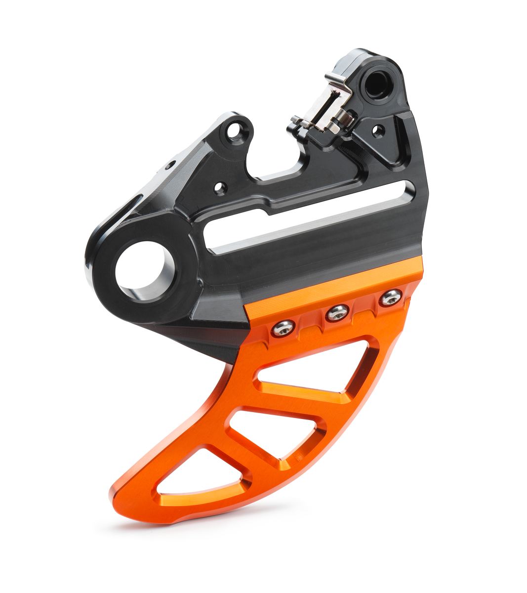 KTM Brake caliper support with brake disc guard A4901397504404