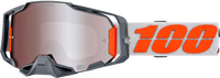 100% Armega Hiper Goggle - Silver Mirror Silver Lens - 50003-00016