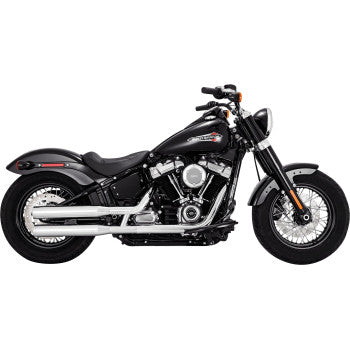 Vance & Hines Eliminator 300 Slip-On Mufflers for Select Harley-Davidson Softail Models - Chrome - 16312
