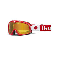 100% Barstow Goggle - Team Ikuzawa Mirror Red Lens - 50000-00028