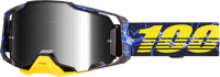 100% Armega Goggle - Furious Mirror Silver Lens - 50005-00046