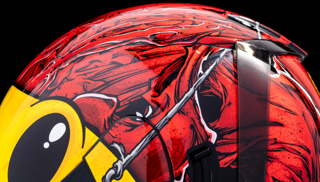 ICON Airform Brozak MIPS Motorcycle Helmet - Red