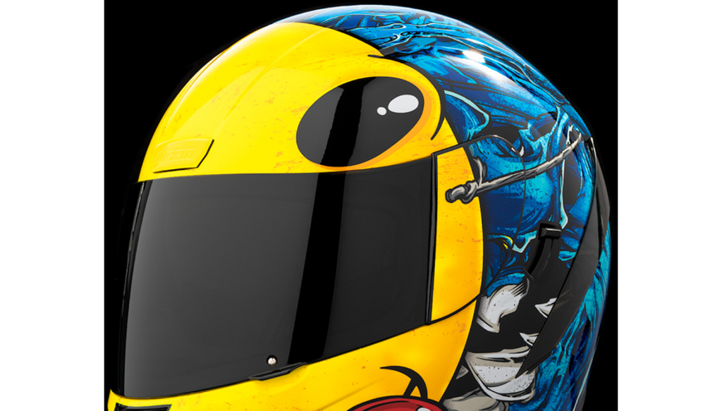 ICON Airform Brozak MIPS Motorcycle Helmet - Blue