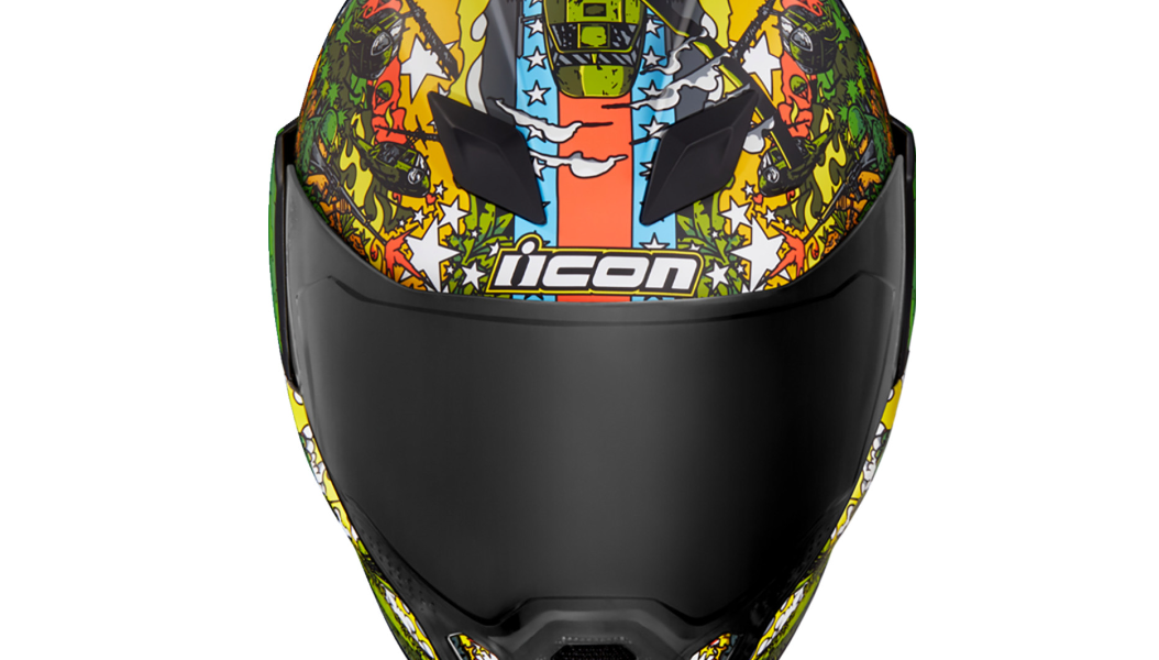 ICON Airflite GP23 Motorcycle Helmet - Green