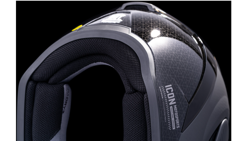 ICON Airform Counterstrike MIPS Motorcycle Helmet - Silver