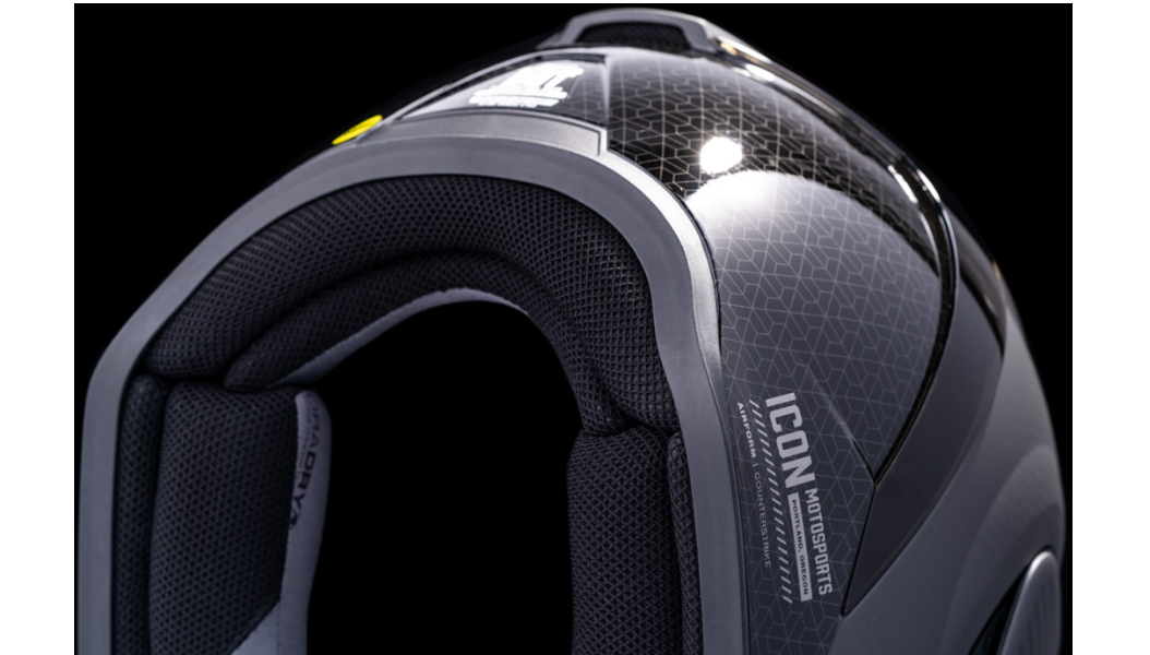 ICON Airform Counterstrike MIPS Motorcycle Helmet - Silver
