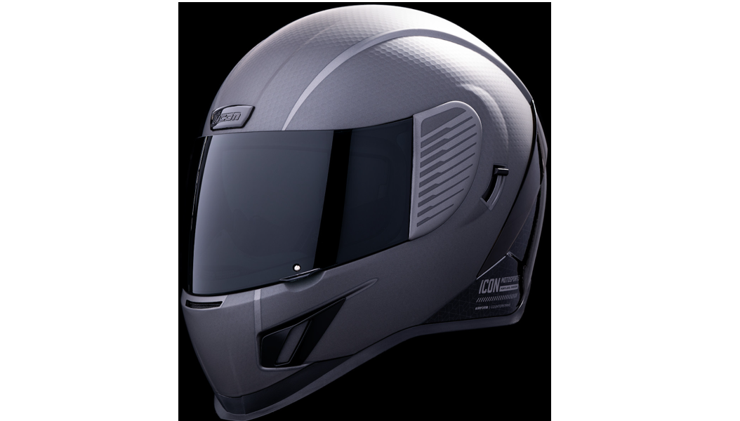 ICON Airform Counterstrike MIPS Motorcycle Helmet - Silver