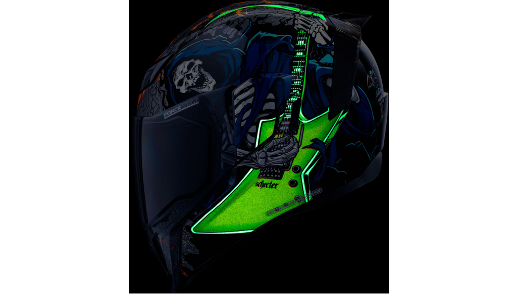 ICON Airflite Trick or Street 4 Motorcycle Helmet - Black