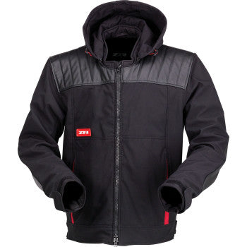 Z1R Armored Jacket - Black/Red