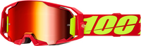 100% Armatic Goggle - Red Mirror Red Lens - 50060-00005