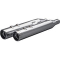 Khrome Werks 4-1/2" HP-Plus Slip-On Mufflers for Select Harley-Davidson Touring / Tri Glide / Freewheeler Models - Chrome Klassic Tip - 202975