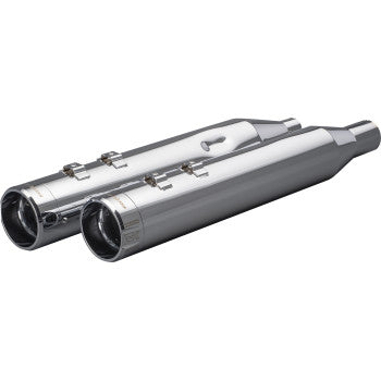 Khrome Werks 4-1/2" HP-Plus Slip-On Mufflers for Select Harley-Davidson Touring / Tri Glide / Freewheeler Models - Chrome Klassic Tip - 202975