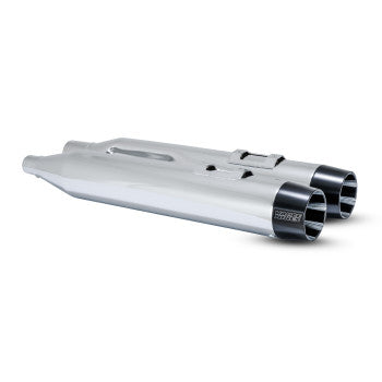 Vance & Hines Blackbird 450 Slip-On Mufflers for Select Harley-Davidson Street Glide / Road Glide / Touring Models - Chrome - 16792