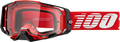 100% Armega Goggle - Red Clear Lens - 50004-00033